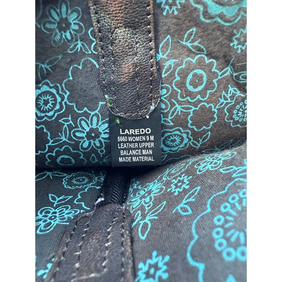 Laredo Women's Spellbound Goat Skin Boots, Size 9M - Picture 5 of 5